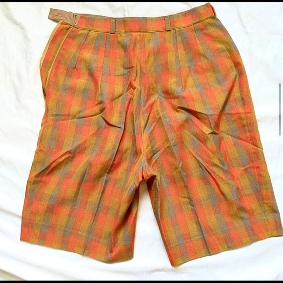 Rare vintage checkered shorts - Picture 2 of 3